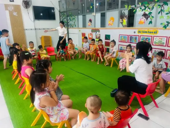 Chương Trình Âm Nhạc Cho Trẻ Nhà Trẻ Tại Trường Mầm Non Hoa Anh Đào