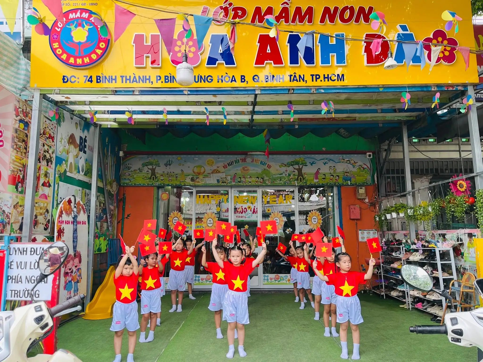 Trường Mầm Non Hoa Anh Đ&agrave;o