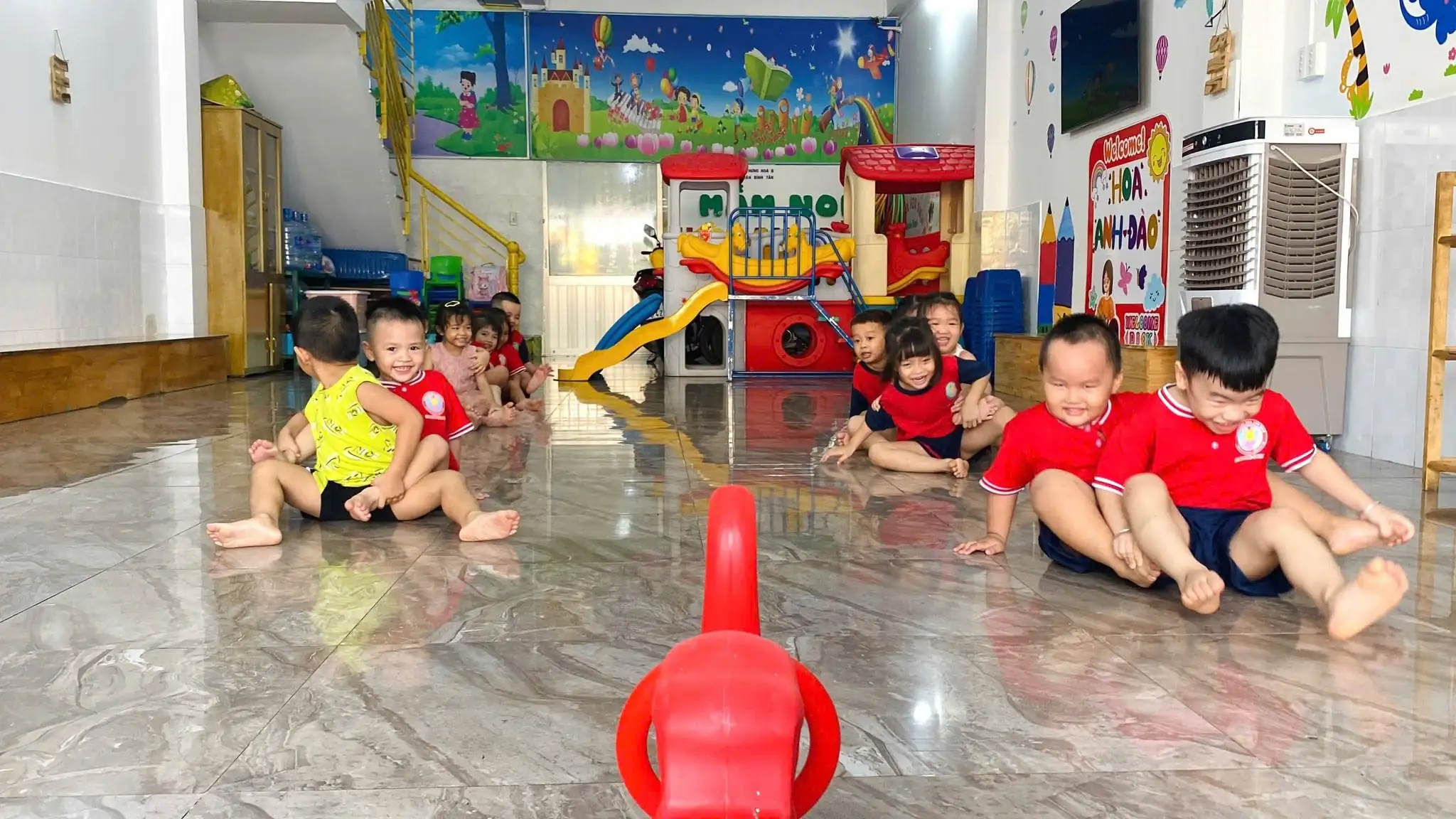 Chương Trình Phát Triển Thể Chất Cho Trẻ Nhà Trẻ Tại Trường Mầm Non Hoa Anh Đào
