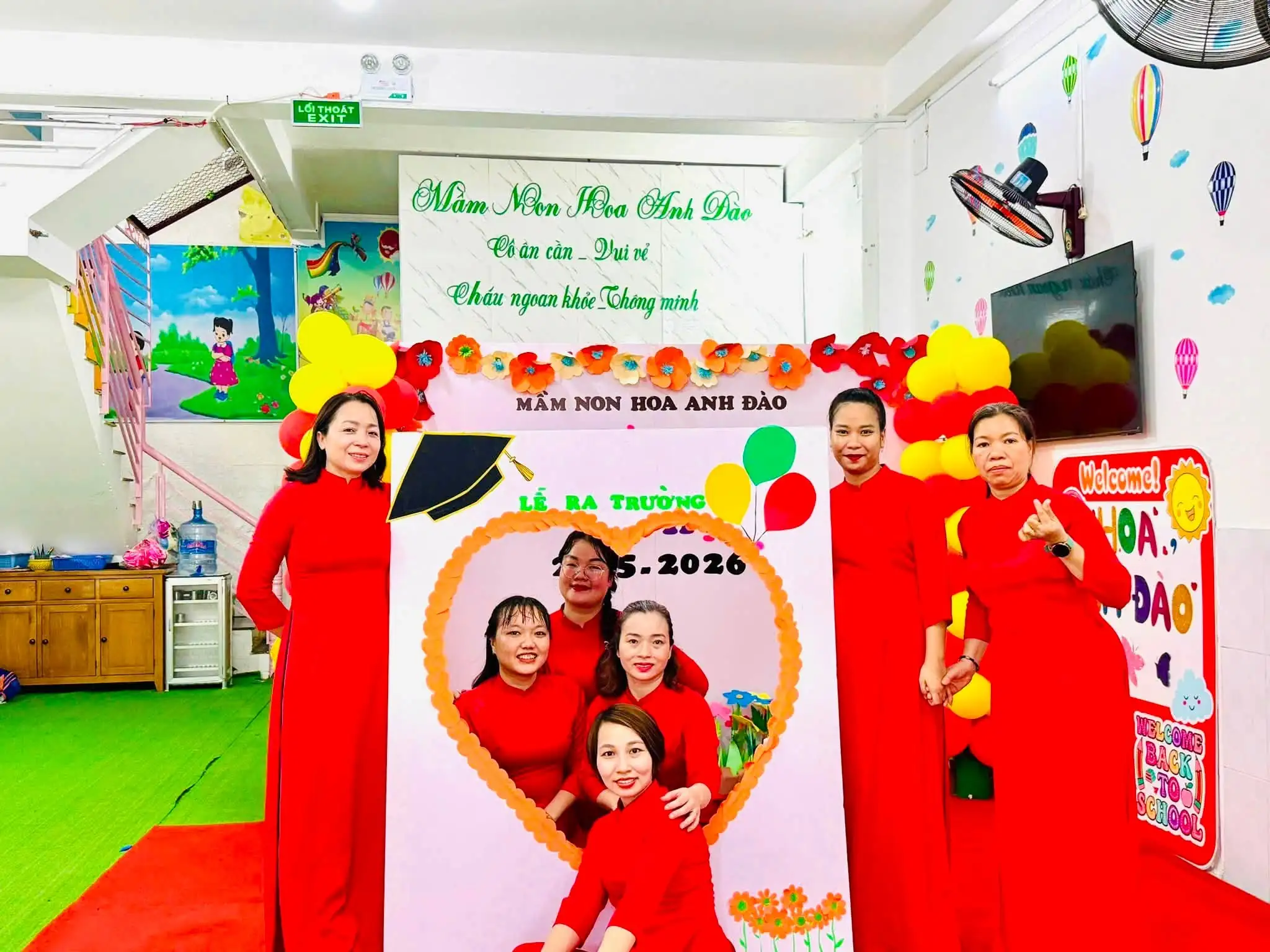 Trường Mầm Non Hoa Anh Đ&agrave;o